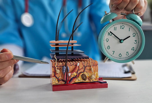 "Your Skin Clock: Why Night Time is Right for Repair!"** - Jolie Clinic