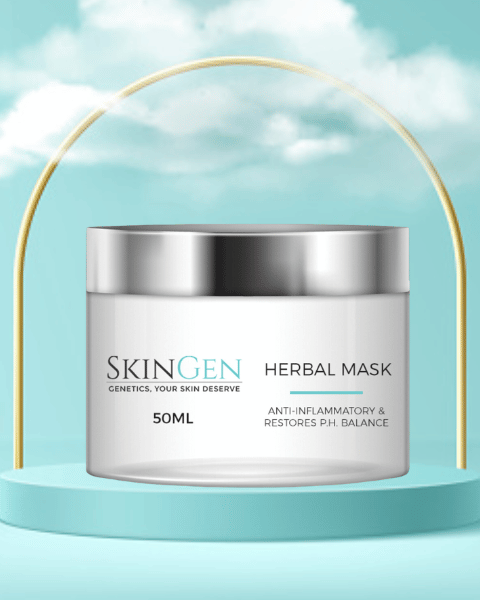 SkinGen Herbal Mask 50ml Anti - Inflammatory & Restores P.H Balance - Jolie Clinic